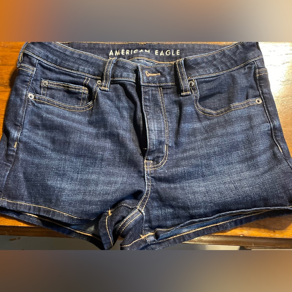 American Eagle Next Level Stretch Denim Shorts